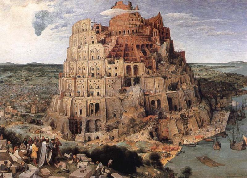 BRUEGEL, Pieter the Elder The Tower of Babel